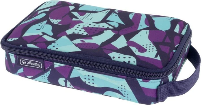 Herlitz Faulenzer Etui 2Go camo purple