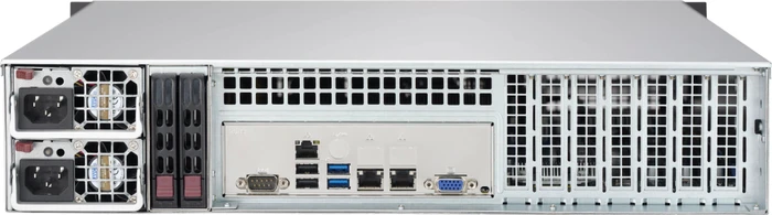 Supermicro SuperChassis 825MBTQC-R802LPB, grau/schwarz, 2HE, 1x 800W redundant