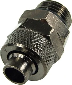 Alphacool Anschluss, G1/4" auf 10/8mm, schwarz vernickelt