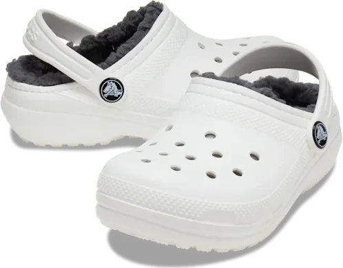 Crocs Classic Lined weiß/grau (Junior)