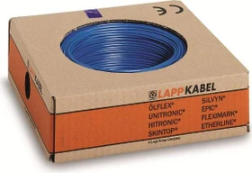 Lapp Kabel Einzelader, 1X6, grün-gelb, Ring, U0/U, 450/750 V, PVC, HAR-zertifiziert, feste Verlegung