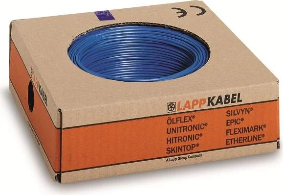 Lapp Kabel Einzelader, 1X6, grün-gelb, Ring, U0/U, 450/750 V, PVC, HAR-zertifiziert, feste Verlegung