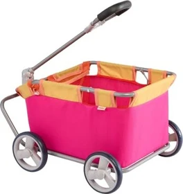 HABA Puppen Bollerwagen beere