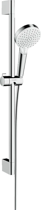 Hansgrohe Crometta Brauseset 100 Vario mit Brausestange 65cm weiß/chrom