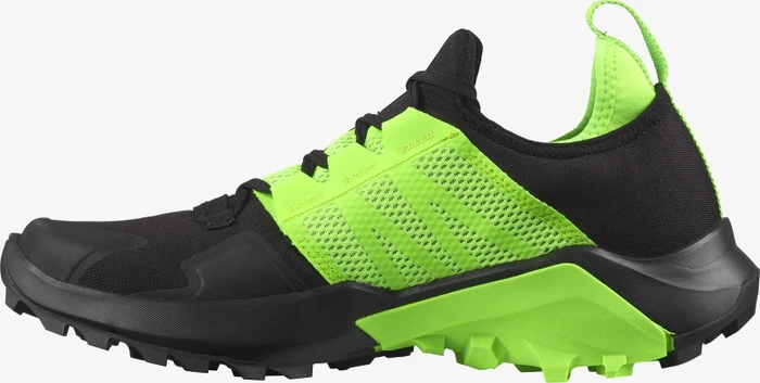Salomon Madcross black/green gecko/quiet shade (Herren)
