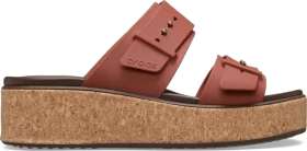 Crocs Brooklyn Cork Buckle rust (Damen)