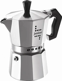 Bialetti Junior Express 6 Tassen Espressokanne