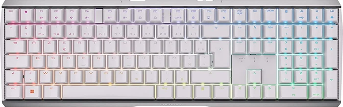 Cherry MX Board 3.0 S Wireless, weiß, MX RGB RED, USB/Bluetooth, FR