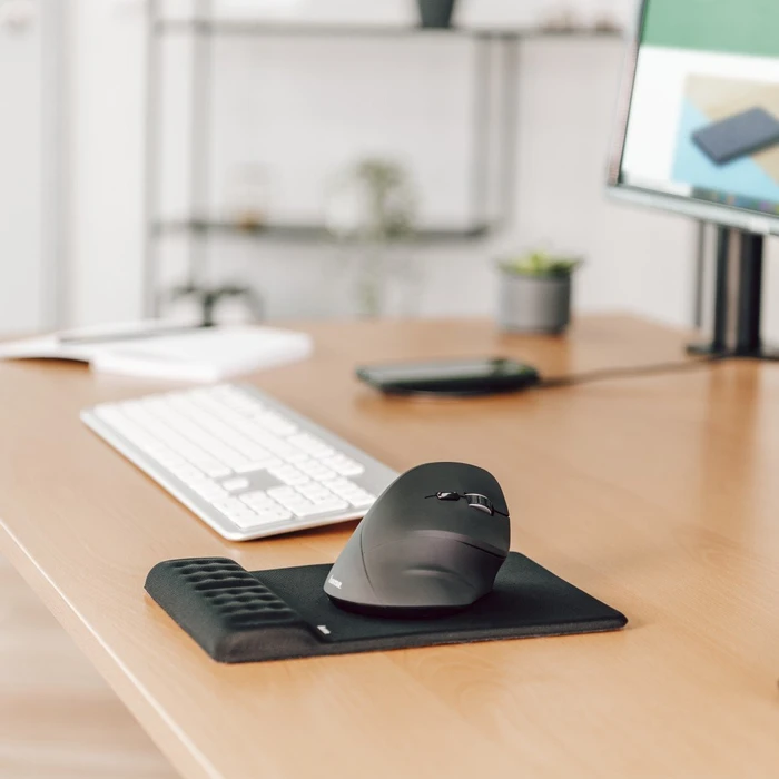 Hama EMW-500 Vertical Wireless Maus schwarz, USB