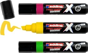edding X 6900 Multimarker Candy Color Set violett/gelb/grün, 3er-Set