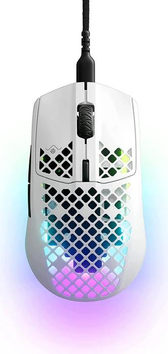 SteelSeries Aerox 3 Snow 2022 Edition, weiß, USB