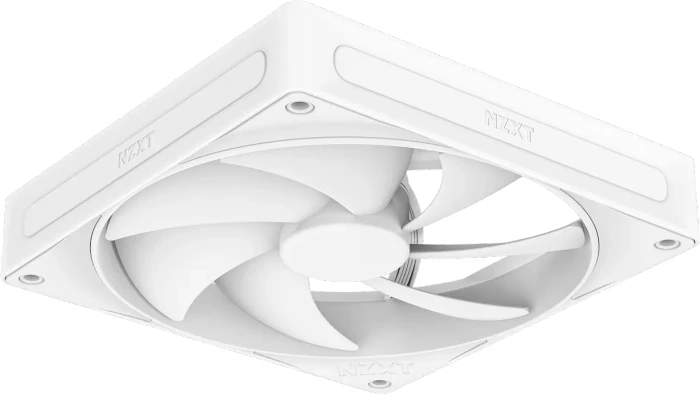 NZXT F Series F140P (2024), Matte White, weiß, 140mm