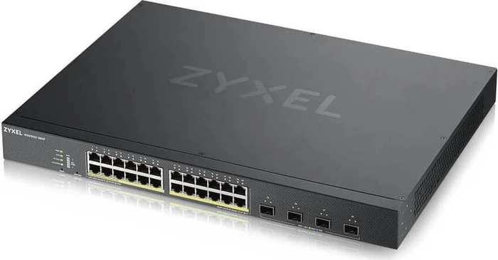 Zyxel XGS1930 Rackmount Gigabit Smart Switch, 24x RJ-45, 4x SFP+, 375W PoE+