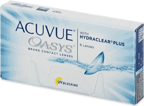 Johnson & Johnson Acuvue Oasys, +0.50 Dioptrien, 6 Stück