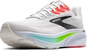 Brooks Ghost 17 white/pink clay/gecko (Herren)