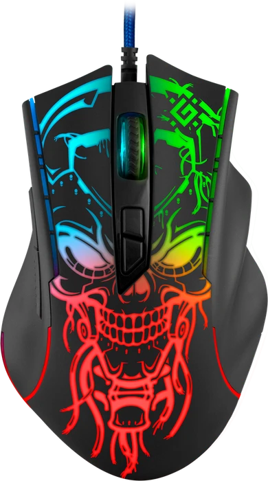 Defender Bulletstorm GM-928 RGB Gaming Mouse schwarz, USB