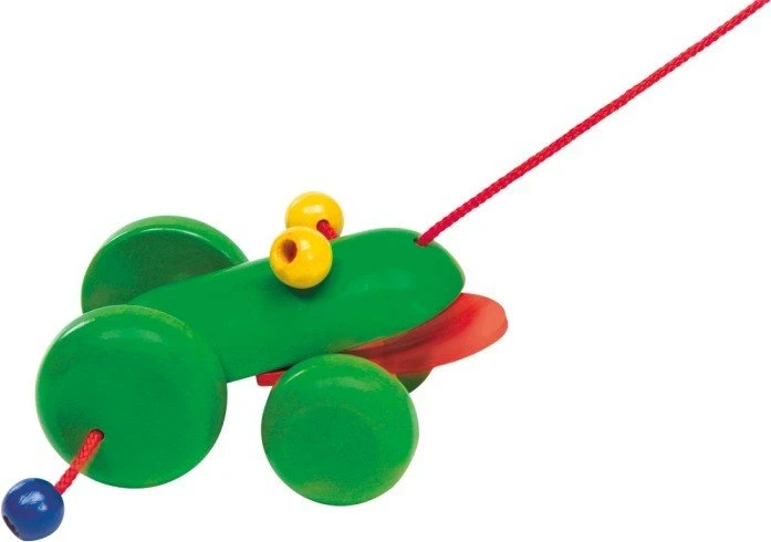 Schmidt Spiele Selecta Ranolo Nachzieh Frosch
