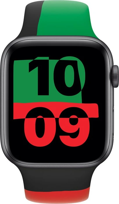 Apple Sportarmband S/M für Apple Watch 44mm black unity