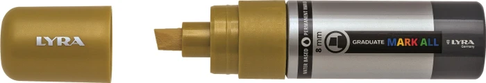 Lyra Graduate Mark All Permanentmarker 8mm gold