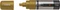 Lyra Graduate Mark All Permanentmarker 8mm gold Vorschaubild
