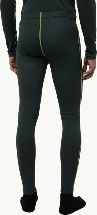 Jack Wolfskin Infinite Warm Hose lang black olive (Herren)