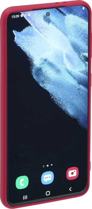 Hama Cover Finest Feel für Samsung Galaxy S21 rot