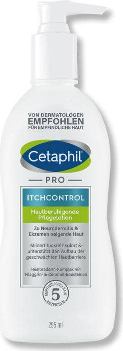 Cetaphil PRO ItchControl Hautberuhigende Pflegelotion, 295ml