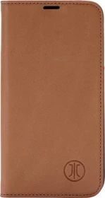JT Berlin Book Case Tegel für Apple iPhone 16 Pro Cognac