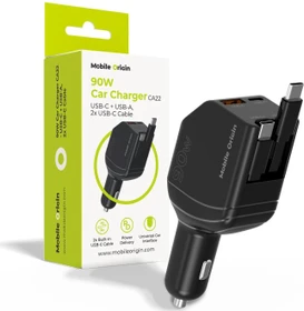 Mobile Origin Car Charger CA22 90W schwarz