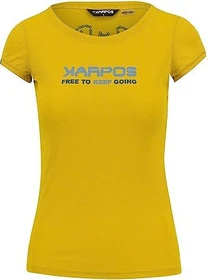 Karpos Val Federia Funktionsshirt kurzarm lemon curry (Damen)