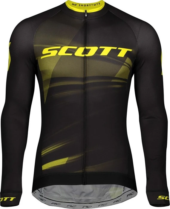 Scott RC Pro Trikot langarm black/sulphur yellow (Herren)