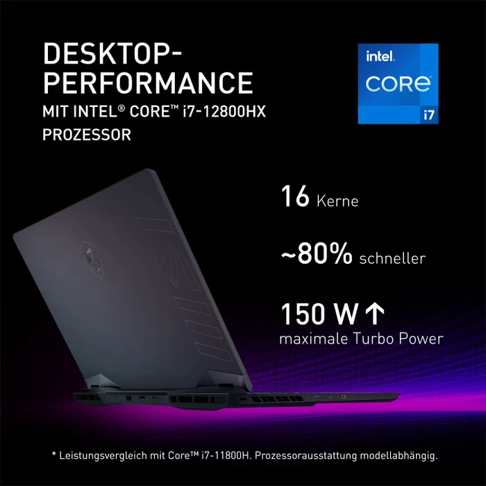 MSI Raider GE67 HX 12UHS-026, Core i9-12900HX, 32GB RAM, 2TB SSD, GeForce RTX 3080 Ti, DE