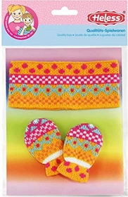 Heless Fäustlinge und Stirnband Jolly 35-45cm