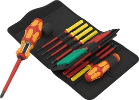 Wera Kraftform Kompakt VDE 17 RA 1 Bitset inkl. Tasche, 17-tlg.