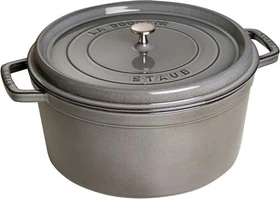 Zwilling Staub Cocotte Schmortopf rund 30cm 8.35l grafitgrau