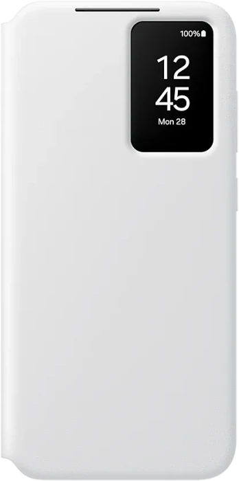Samsung Smart View Wallet Case für Galaxy S24 FE weiß
