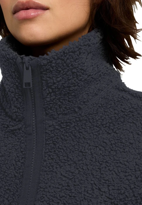 Jack Wolfskin High Curl Fleece Jacke dark navy (Damen)