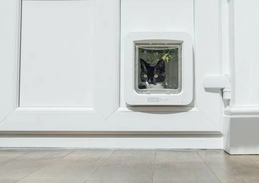 Sure Petcare SureFlap Connect Microchip XL Haustierklappe, weiß