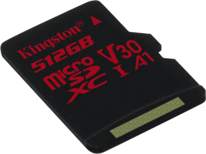 Kingston Canvas React R100/W80 512GB, UHS-I U3, A1, Class 10