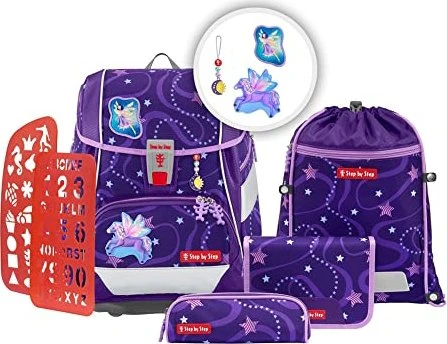 Step by Step 2in1 Plus Schultaschen-Set 6-tlg.