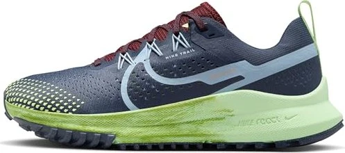 Nike React Pegasus Trail 4 thunder blue/chlorophyll/vapour green/light armoury blue (Damen)
