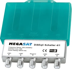 MegaSat DiSEqC Schalter 4/1