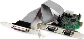 StarTech PEX2S5531P, 2x seriell RS232, 1x parallel, PCIe x1