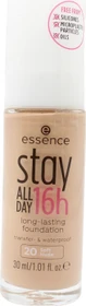 Essence Stay All Day 16h Long-lasting Foundation 20 soft nude, 30ml