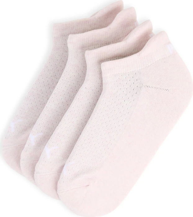 Puma Sneaker Socken pink melange, 2 Paare (Damen)