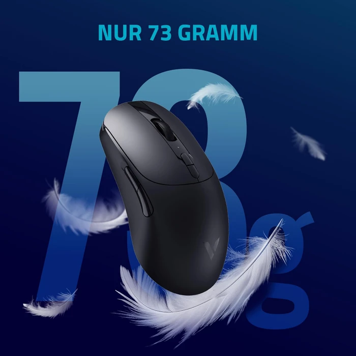 Rapoo V200PRO 8K/4K Wireless Gaming Mouse schwarz, USB