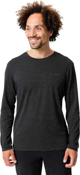 Vaude Essential Funktionsshirt langarm schwarz (Herren)