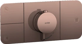 Hansgrohe Axor One Thermostat mit 3 Ventilen polished red gold