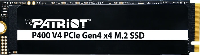 Patriot P400 V4 4TB, M.2 2280 / M-Key / PCIe 4.0 x4, Kühlkörper