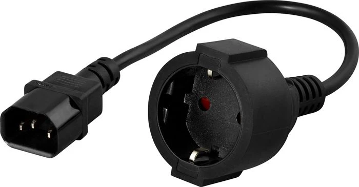 BlueWalker PowerWalker IEC-/Schuko-Adapter